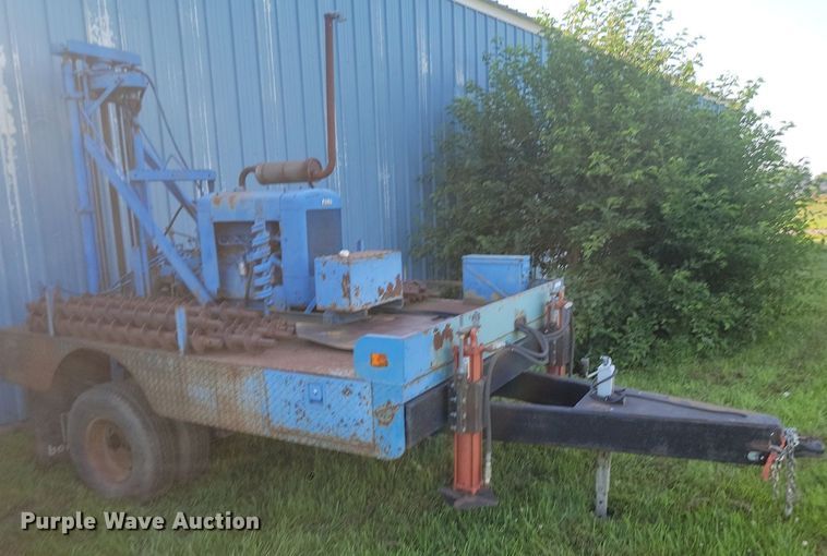 image for item OD9598 2005 Shop built vertical drill trailer