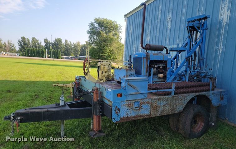 image for item OD9598 2005 Shop built vertical drill trailer