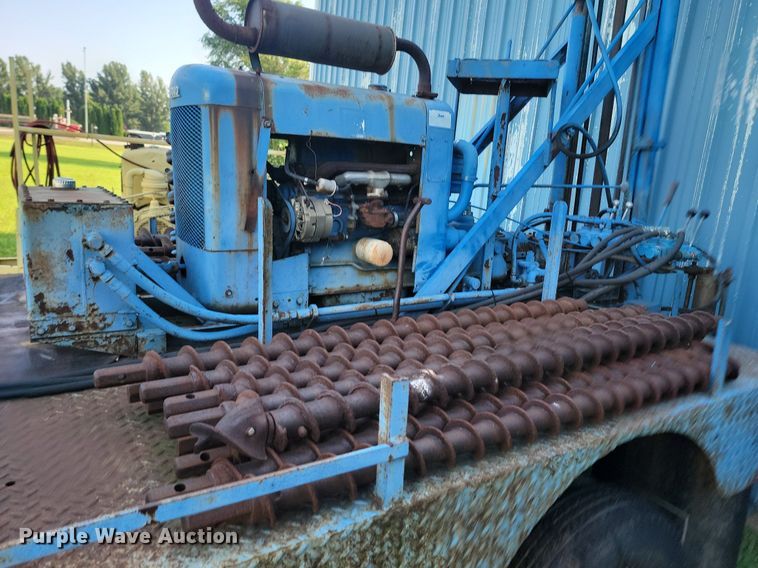 image for item OD9598 2005 Shop built vertical drill trailer