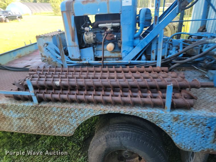 image for item OD9598 2005 Shop built vertical drill trailer