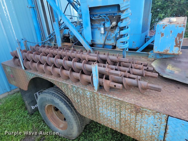 image for item OD9598 2005 Shop built vertical drill trailer