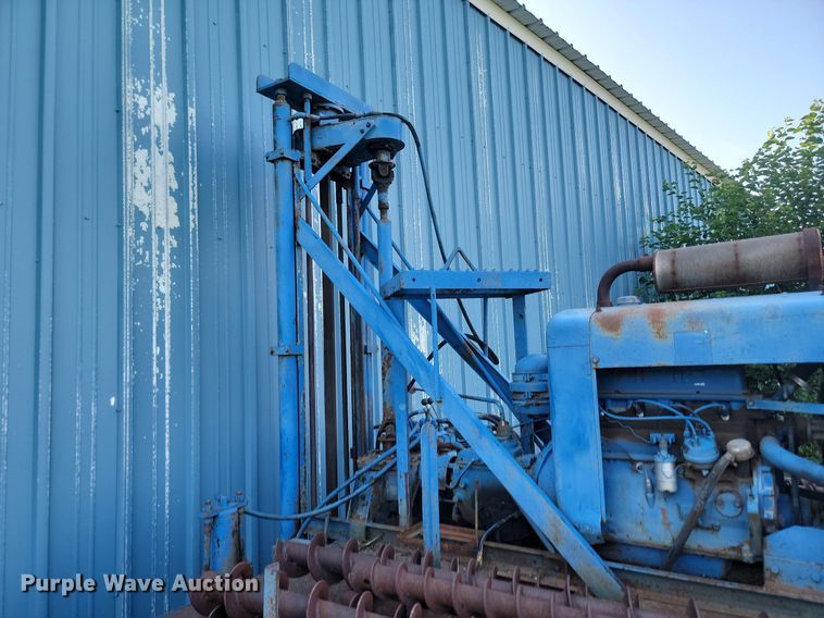 image for item OD9598 2005 Shop built vertical drill trailer