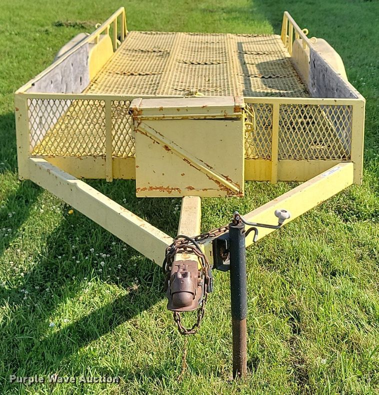 image for item OD9599 1991 Shop built utility trailer