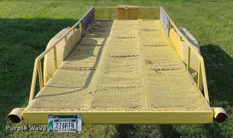 image for item OD9599 1991 Shop built utility trailer