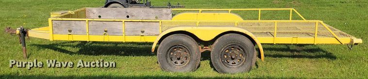 image for item OD9599 1991 Shop built utility trailer