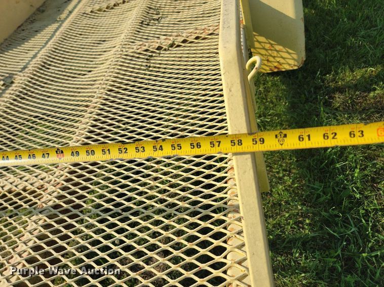 image for item OD9599 1991 Shop built utility trailer