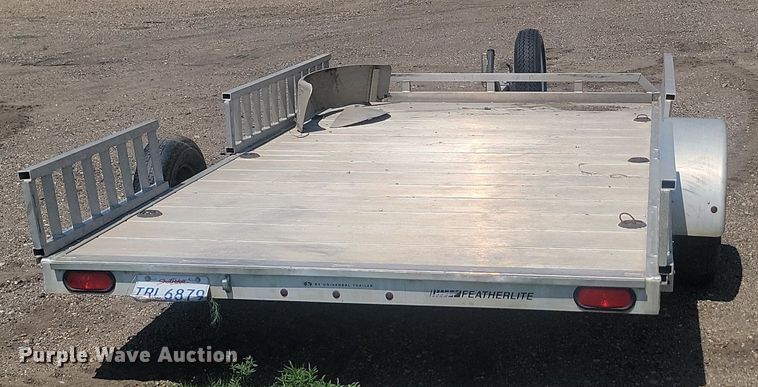 image for item OD9603 2015 Featherlite  utility trailer
