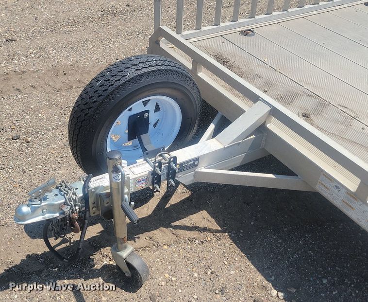 image for item OD9603 2015 Featherlite  utility trailer