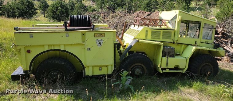image for item OD9612 1973 Consolidated Diesel Electric M561 fire truck