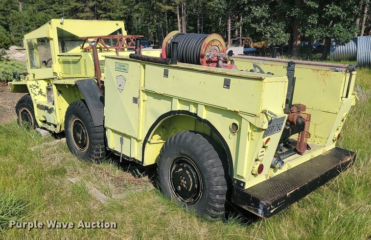 image for item OD9612 1973 Consolidated Diesel Electric M561 fire truck