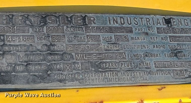 image for item OD9614 1955 Clark  FCT40-RS tug