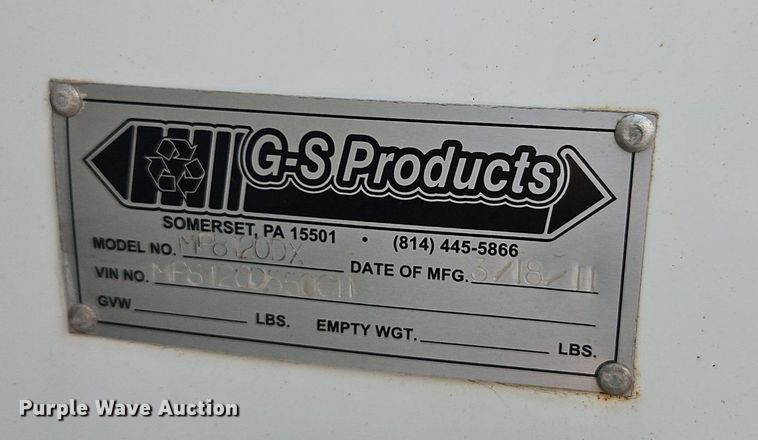 image for item OF9829 2011 International  7300  refuse truck