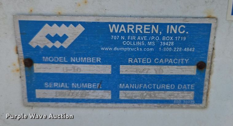 image for item OF9846 2012 International  WorkStar 7400 dump truck