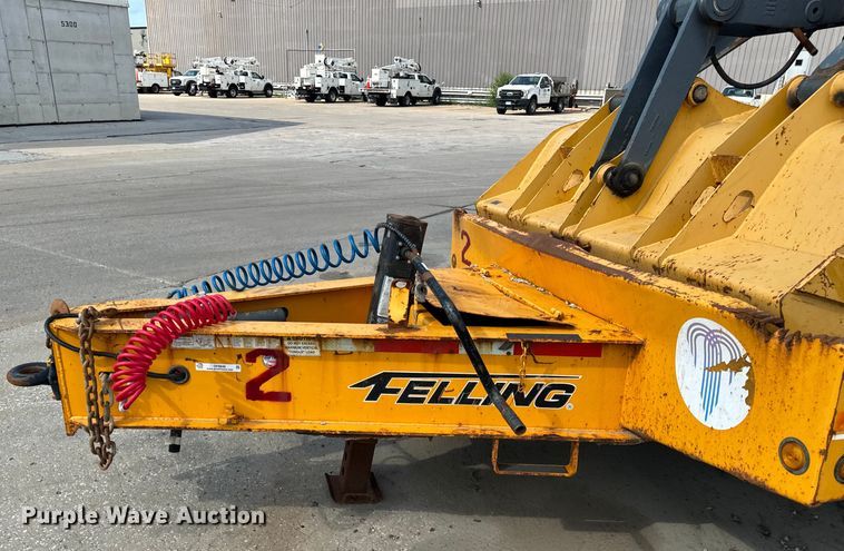 image for item OF9848 2015 Felling FT-24-2LP equipment trailer