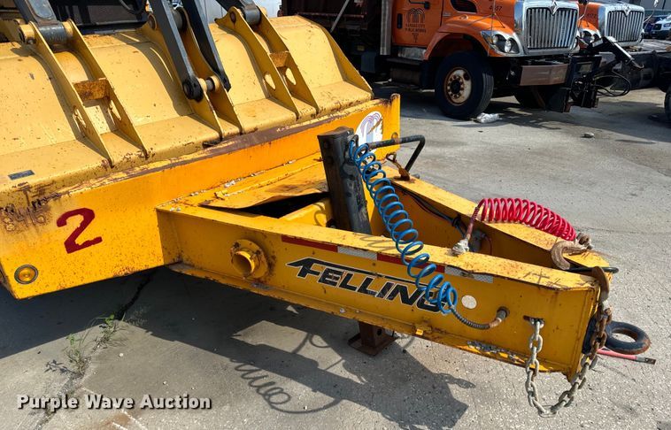 image for item OF9848 2015 Felling FT-24-2LP equipment trailer