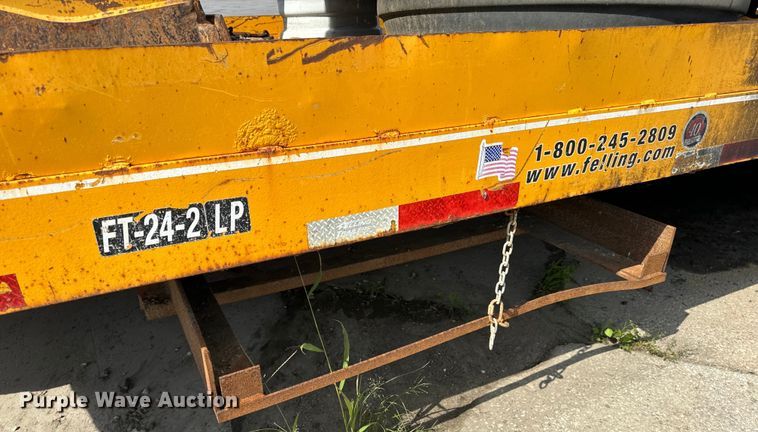 image for item OF9848 2015 Felling FT-24-2LP equipment trailer