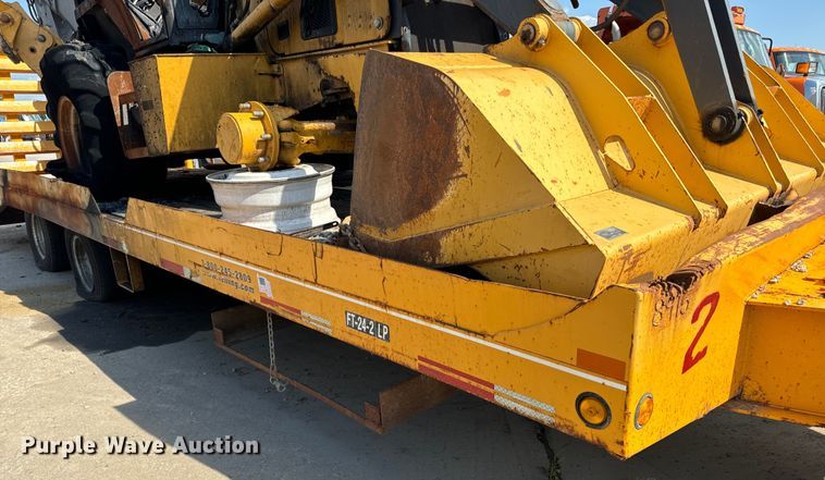 image for item OF9848 2015 Felling FT-24-2LP equipment trailer