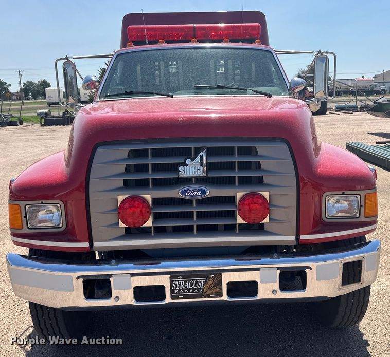 image for item OL9718 1995 Ford pumper fire truck