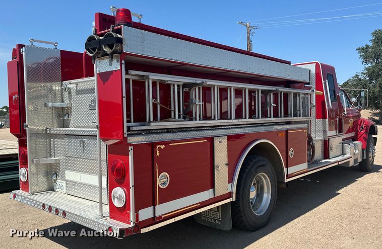 image for item OL9718 1995 Ford pumper fire truck