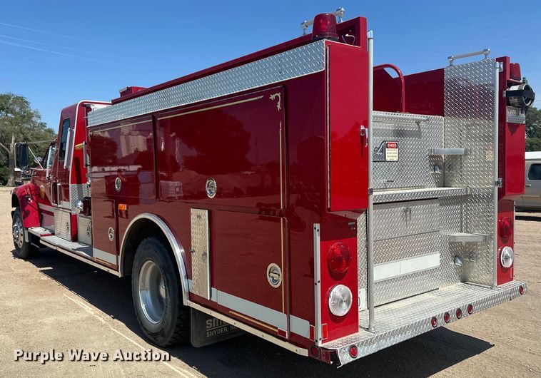 image for item OL9718 1995 Ford pumper fire truck