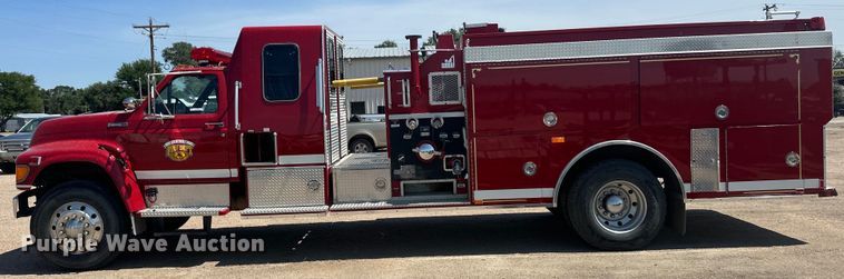 image for item OL9718 1995 Ford pumper fire truck
