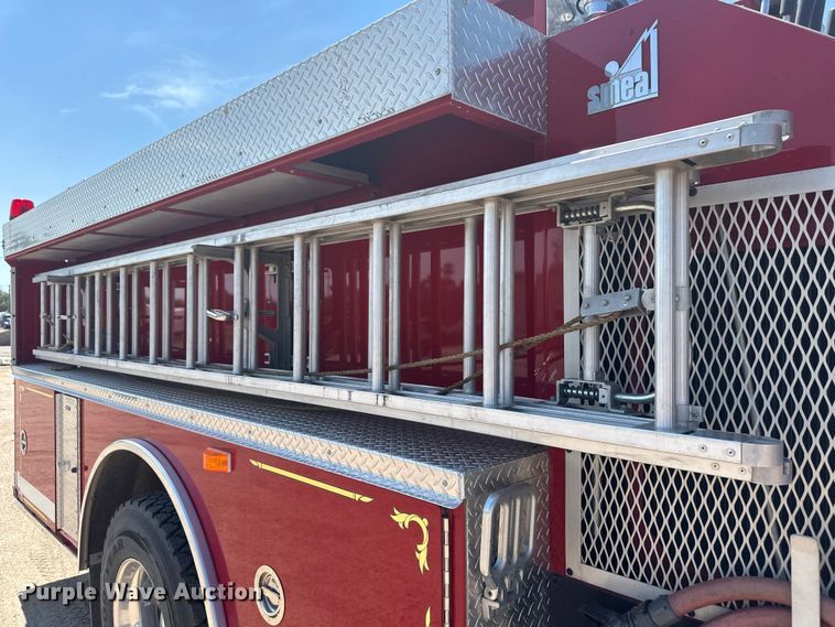 image for item OL9718 1995 Ford pumper fire truck