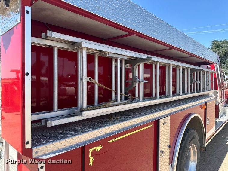 image for item OL9718 1995 Ford pumper fire truck