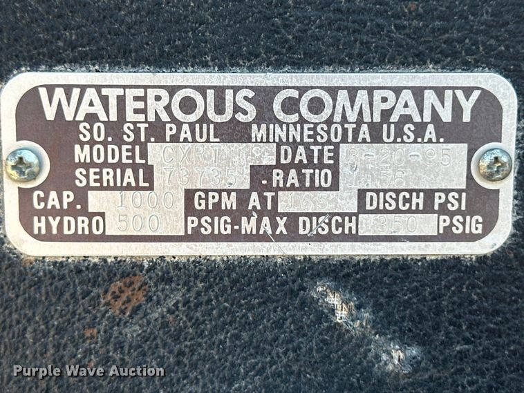 image for item OL9718 1995 Ford pumper fire truck