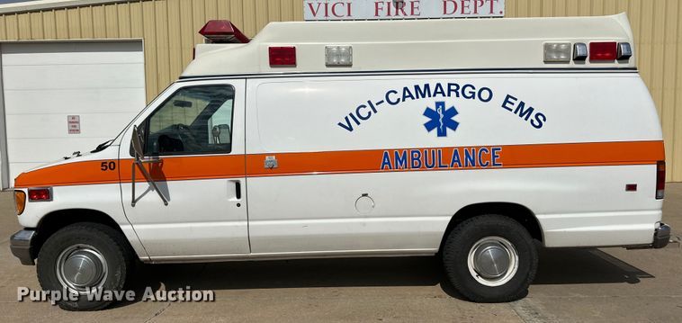 image for item OL9720 1992 Ford Econoline 350 ambulance