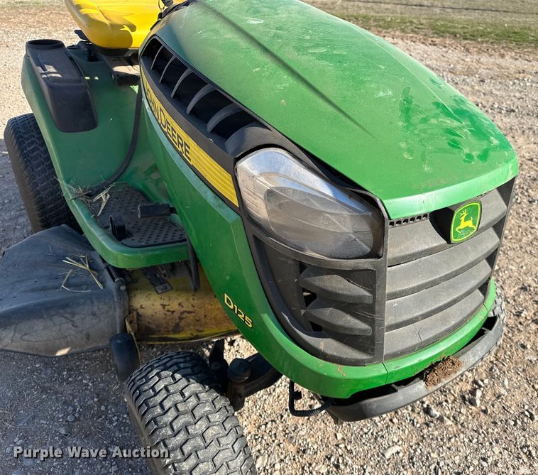 image for item OM9937 John Deere D125 lawn mower