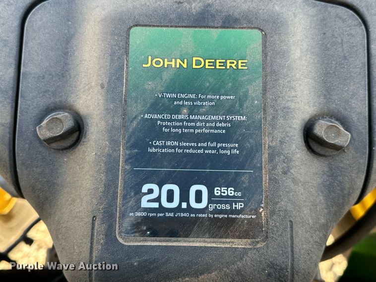 image for item OM9937 John Deere D125 lawn mower