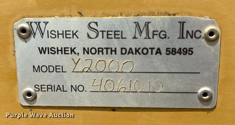 image for item DO2483 Wishek Steel Mfg Inc Y2000 off-set disk