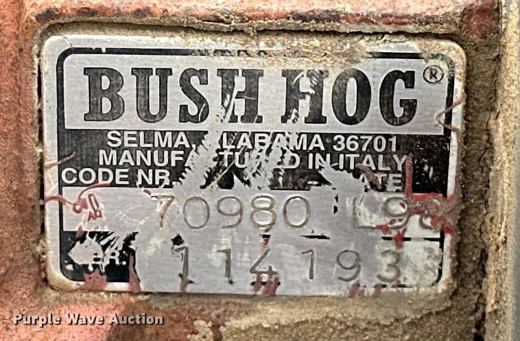 image for item DO7143 Bush Hog rotary mower