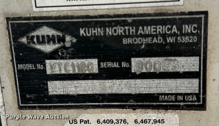 image for item DP8426 Kuhn Knight VTC 1100 feed mixer