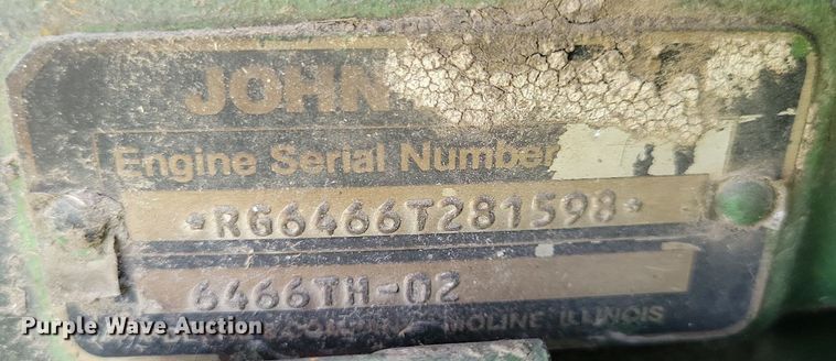 image for item DR4325 1984 John Deere Turbo 7720 combine