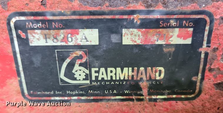 image for item DR4337 Farmhand 817 feed grinder/mixer