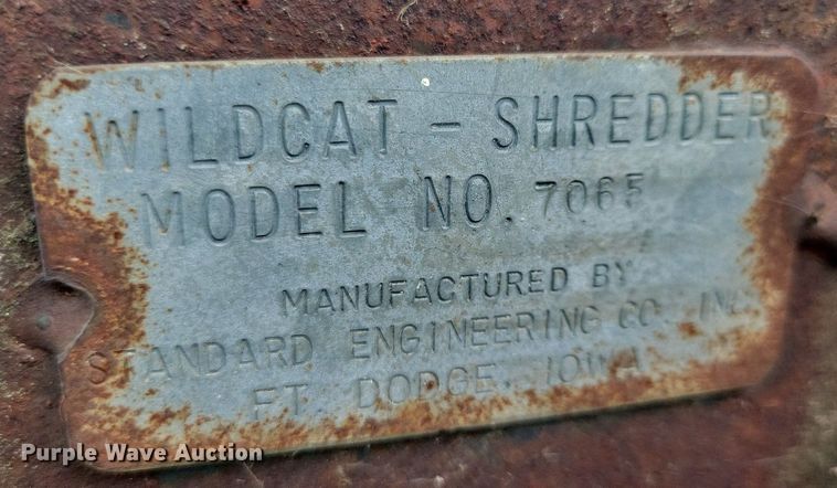 image for item DR4342 Wildcat Shredder 7065 rotary mower