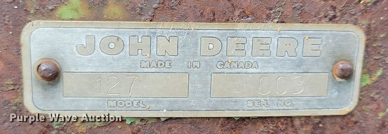 image for item DR4343 John Deere rotary mower