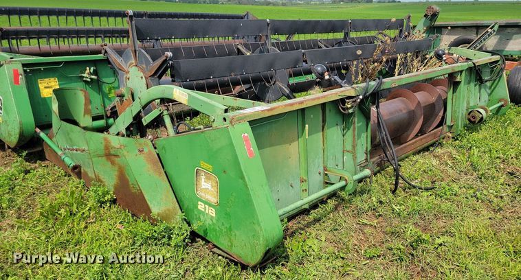 image for item DR4347 John Deere 216 rigid head