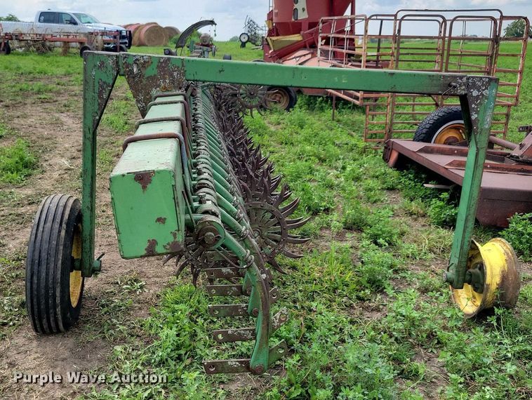 image for item DR4351 John Deere E0400 rotary hoe