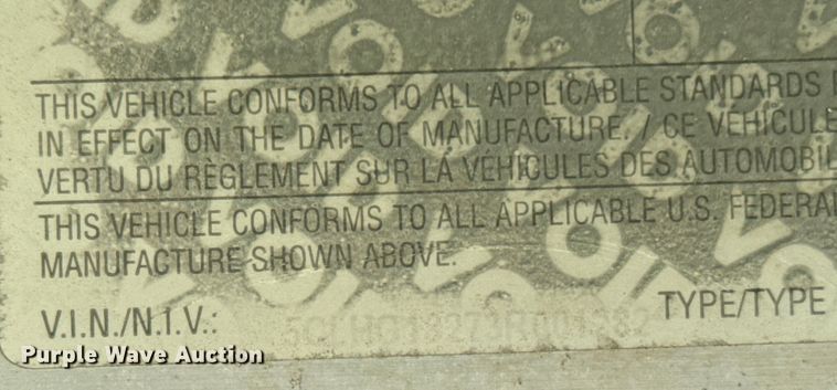 image for item DU3018 2004 Adams horse trailer