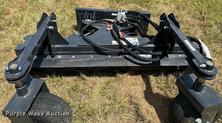 image for item DX0878 2024 LandHonor PR-12-72W skid steer power rake