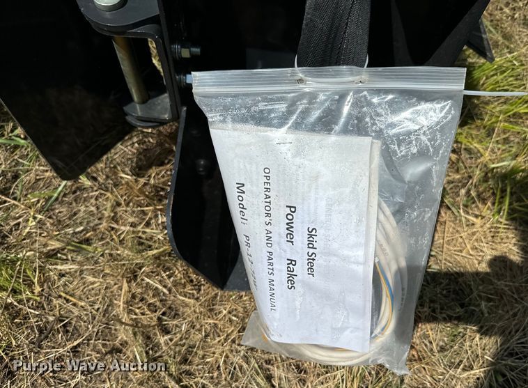 image for item DX0878 2024 LandHonor PR-12-72W skid steer power rake