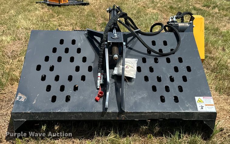 image for item DX0891 2023 LandHonor LR-12-72W skid steer landscape rake