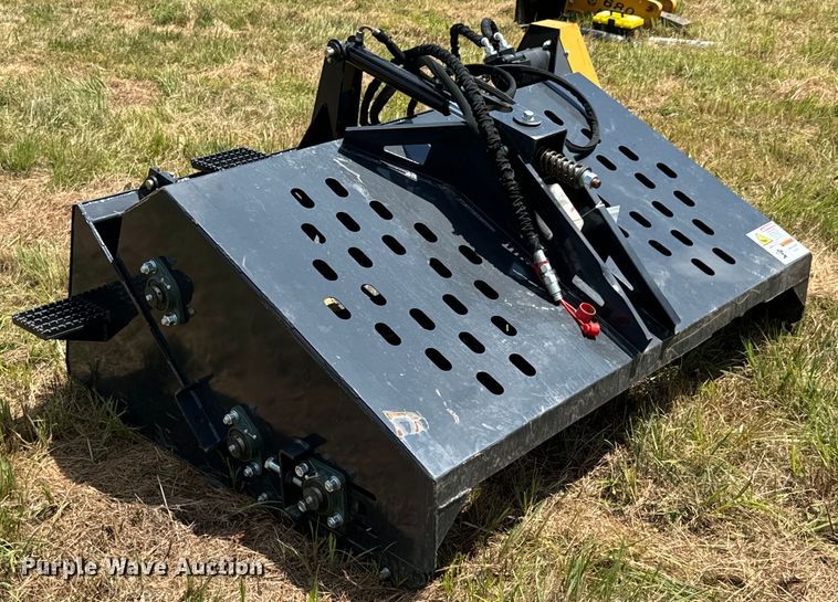 image for item DX0891 2023 LandHonor LR-12-72W skid steer landscape rake