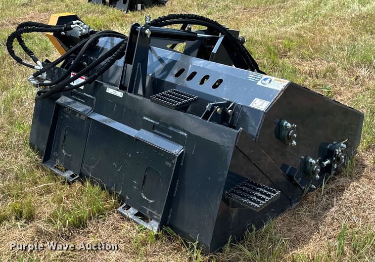 image for item DX0891 2023 LandHonor LR-12-72W skid steer landscape rake