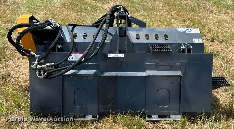 image for item DX0891 2023 LandHonor LR-12-72W skid steer landscape rake