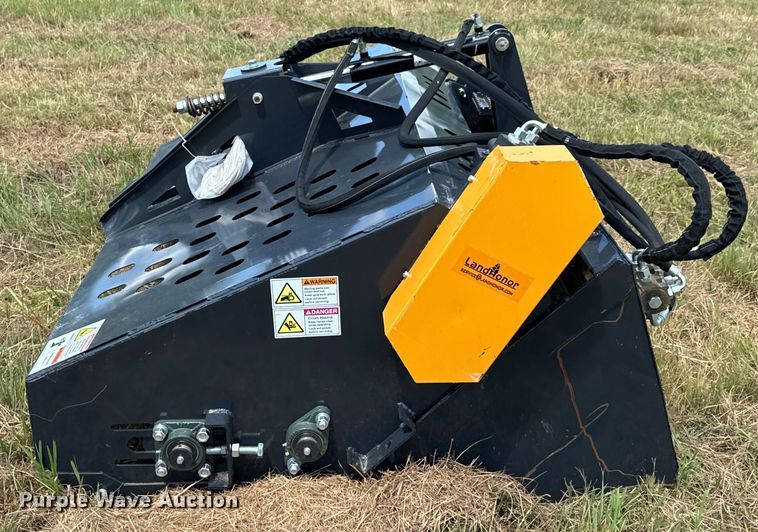 image for item DX0891 2023 LandHonor LR-12-72W skid steer landscape rake