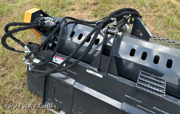 image for item DX0891 2023 LandHonor LR-12-72W skid steer landscape rake