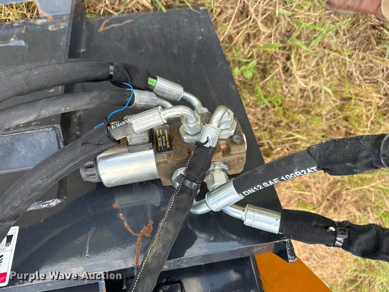 image for item DX0891 2023 LandHonor LR-12-72W skid steer landscape rake